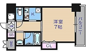 ブリリアン夕陽丘  ｜ 大阪府大阪市天王寺区生玉寺町2-12（賃貸マンション1K・7階・25.03㎡） その2