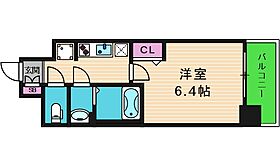 プレサンス上町台筆ヶ崎SOUTH  ｜ 大阪府大阪市天王寺区筆ケ崎町4-18（賃貸マンション1K・6階・22.81㎡） その2