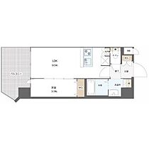 D.Clarest玉造  ｜ 大阪府大阪市東成区大今里西1丁目（賃貸マンション1LDK・4階・31.35㎡） その2