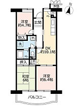 URアーバンラフレ小幡  ｜ 愛知県名古屋市守山区小幡太田2丁目（賃貸マンション3DK・2階・64.86㎡） その2