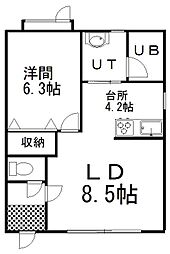 プランドール文苑 1階