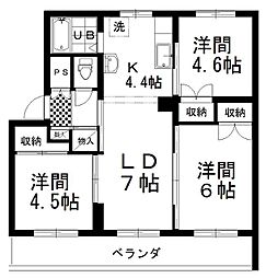 ドミール美原 4階