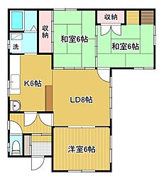 鳥取北10丁目8番14号平屋