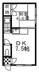 間取図画像 1DK