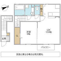 メゾンコーヨー 202号室 ｜ 茨城県日立市東金沢町（賃貸アパート1LDK・2階・51.51㎡） その2