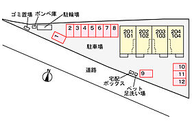 サンリット双葉 101号室 ｜ 茨城県日立市石名坂町（賃貸アパート1LDK・1階・50.01㎡） その4