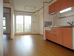 グランディール 202号室 2階2LDKのリビング/ダイニング