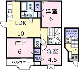 間取図画像 3LDK
