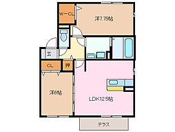 阿倉川駅 7.8万円