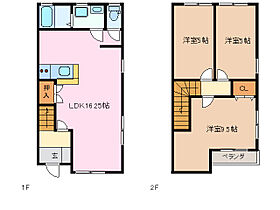 ファビージョージアン・ウエスト 105 ｜ 三重県四日市市浜一色町（賃貸テラスハウス3LDK・1階・79.50㎡） その2