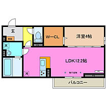 ディーシャンブル八田II 202 ｜ 三重県四日市市八田１丁目（賃貸アパート1LDK・2階・41.86㎡） その2