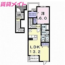 シェーナ・ドゥーノ　I  ｜ 三重県三重郡川越町大字南福崎（賃貸アパート1LDK・2階・51.13㎡） その2