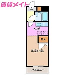 ハイツエリシャン 1階/-