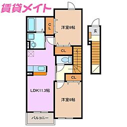 ステラ・K II 2階