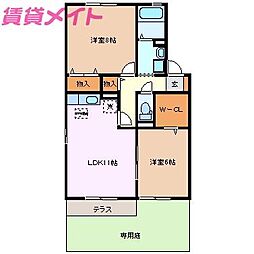 アンシャンテ　A 1階