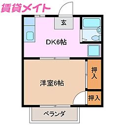 サンライズ小向 2階