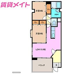 エスポワールII 1階