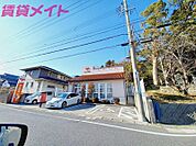 朝日郵便局 1423m