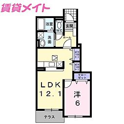 ソレアード I 1階