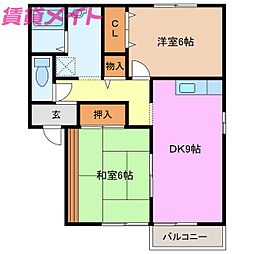 アヴェニュー霞ヶ浦 A棟 2階/-