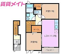 フィオーレ II 2階