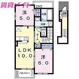 T・ボヌール II 2階/-