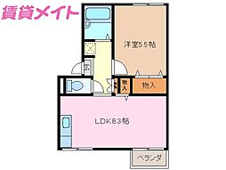 アパンション エクセル 2階