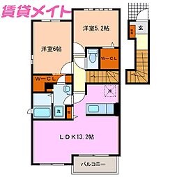 クオーレ I 2階