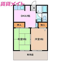 🉐敷金礼金0円！🉐カルテット開栄D