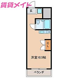 ハイツ富田II 2階