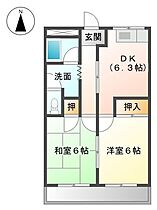 三重県桑名市長島町又木（賃貸アパート2DK・1階・44.50㎡） その2