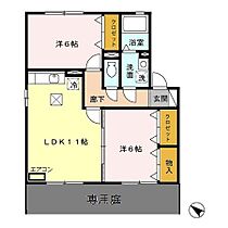 三重県桑名市大字星川（賃貸アパート2LDK・1階・55.44㎡） その2