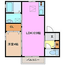 三重県桑名市大字矢田（賃貸アパート1LDK・1階・40.22㎡） その2