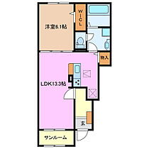 三重県桑名市大字小貝須（賃貸アパート1LDK・1階・50.05㎡） その2