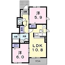 三重県三重郡朝日町大字縄生（賃貸アパート2LDK・1階・53.81㎡） その2