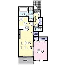 三重県三重郡川越町大字豊田（賃貸アパート1LDK・1階・44.22㎡） その2