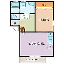 三重県桑名市大字福島（賃貸アパート1LDK・2階・46.72㎡） その2