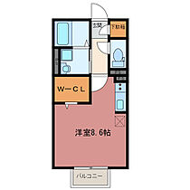 三重県桑名市大字矢田（賃貸アパート1R・2階・26.72㎡） その2