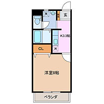 三重県三重郡川越町大字亀須新田（賃貸アパート1K・1階・28.10㎡） その2