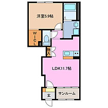 三重県桑名市大字安永（賃貸アパート1LDK・1階・43.24㎡） その2