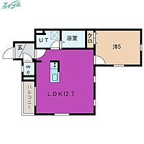 パルマローザ今片  ｜ 三重県桑名市今片町（賃貸アパート1LDK・1階・39.67㎡） その2