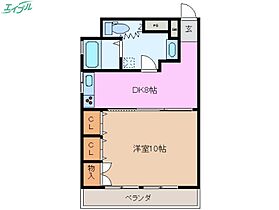 エクセル21  ｜ 三重県桑名市駅元町（賃貸マンション1LDK・3階・43.70㎡） その2