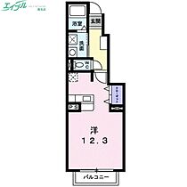 アルバ　ヴィアーレ　2  ｜ 三重県三重郡川越町大字亀崎新田（賃貸アパート1R・1階・33.15㎡） その2