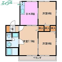 レトア新西方A-4 2階