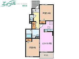 サンペドロA 1階/-