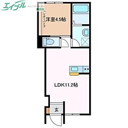 仮）東員町鳥取新築アパート 1階/-