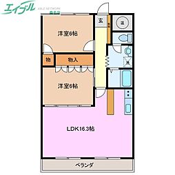 MKタウン江場A棟 6階/-