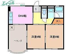 サンローヤル桑名 2階