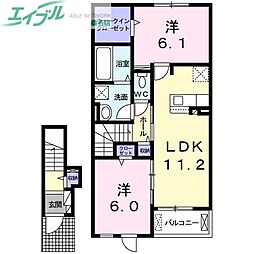 グレイス B 2階