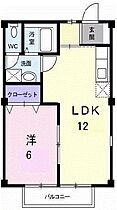 サンシャイン長良III 205 ｜ 三重県桑名市長島町西外面（賃貸アパート1LDK・2階・40.04㎡） その2